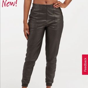 Spanx Leather Joggers